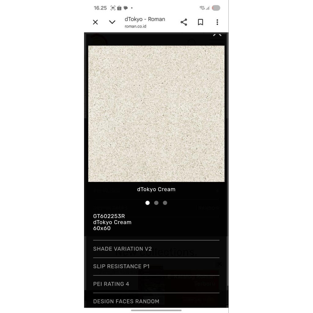 Roman Granit  Matte 60x60 motif terrazo/terazo/teraso/ubin vintage
