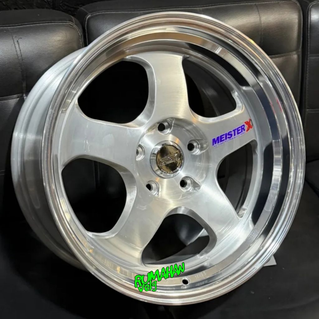velg mobil ring 18 PCD 5X120 WORK MEISTER FLOW FORMING velg mobil r18 lebar 8,5 - 9,5 pcd 5X120 ET 3
