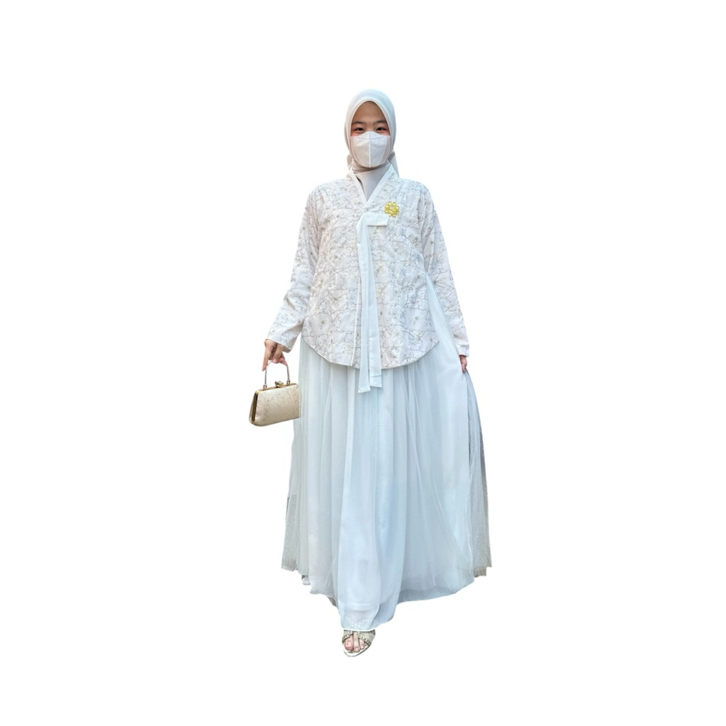 YUNA DRESS GAMIS HANBOK TERBARU GAMIS KOREA STYLE CANTIK DAN KEKINIAN OUTFIT FASHION GIES BUTIK
