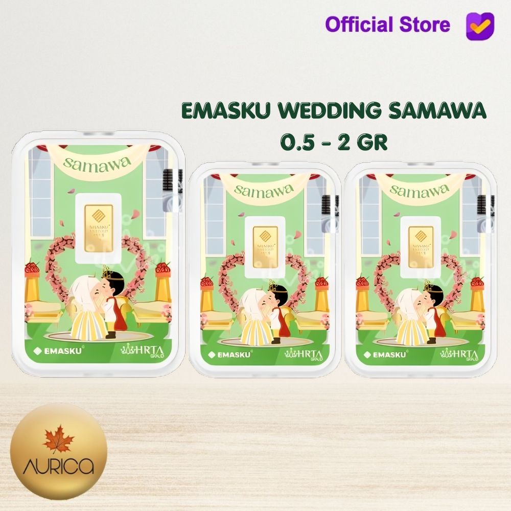 Logam Mulia Emasku Wedding Samawa 0.5 - 2 Gram