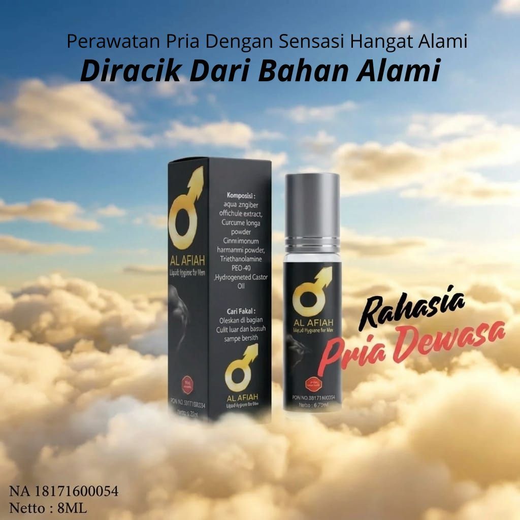 AL AFIAH Obat Herbal Oles Pria Membersihkan Organ Khusus POM NA 100% Original