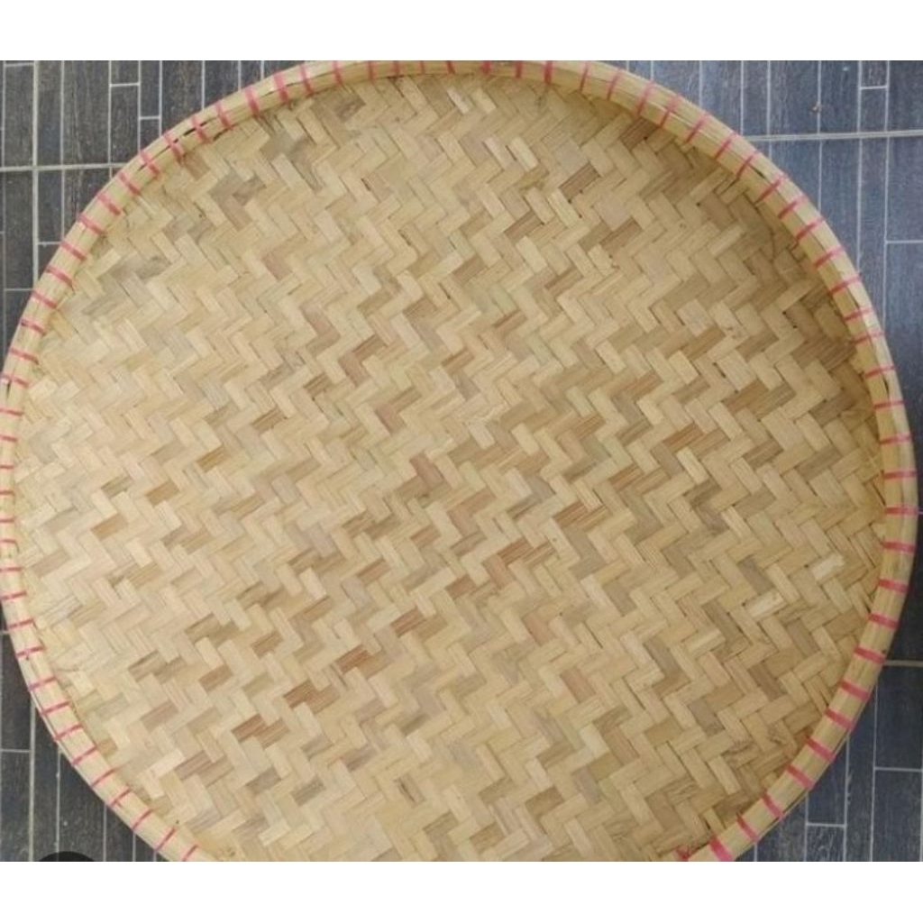 Tampah bambu dengan ukuran yang besar 46cm(nyiru)