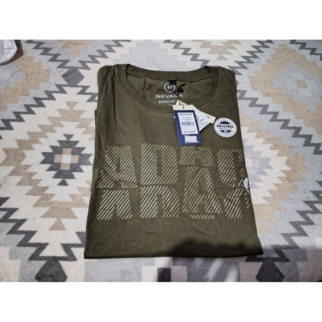 kaos Nevada original/cuci gudang barang matahari