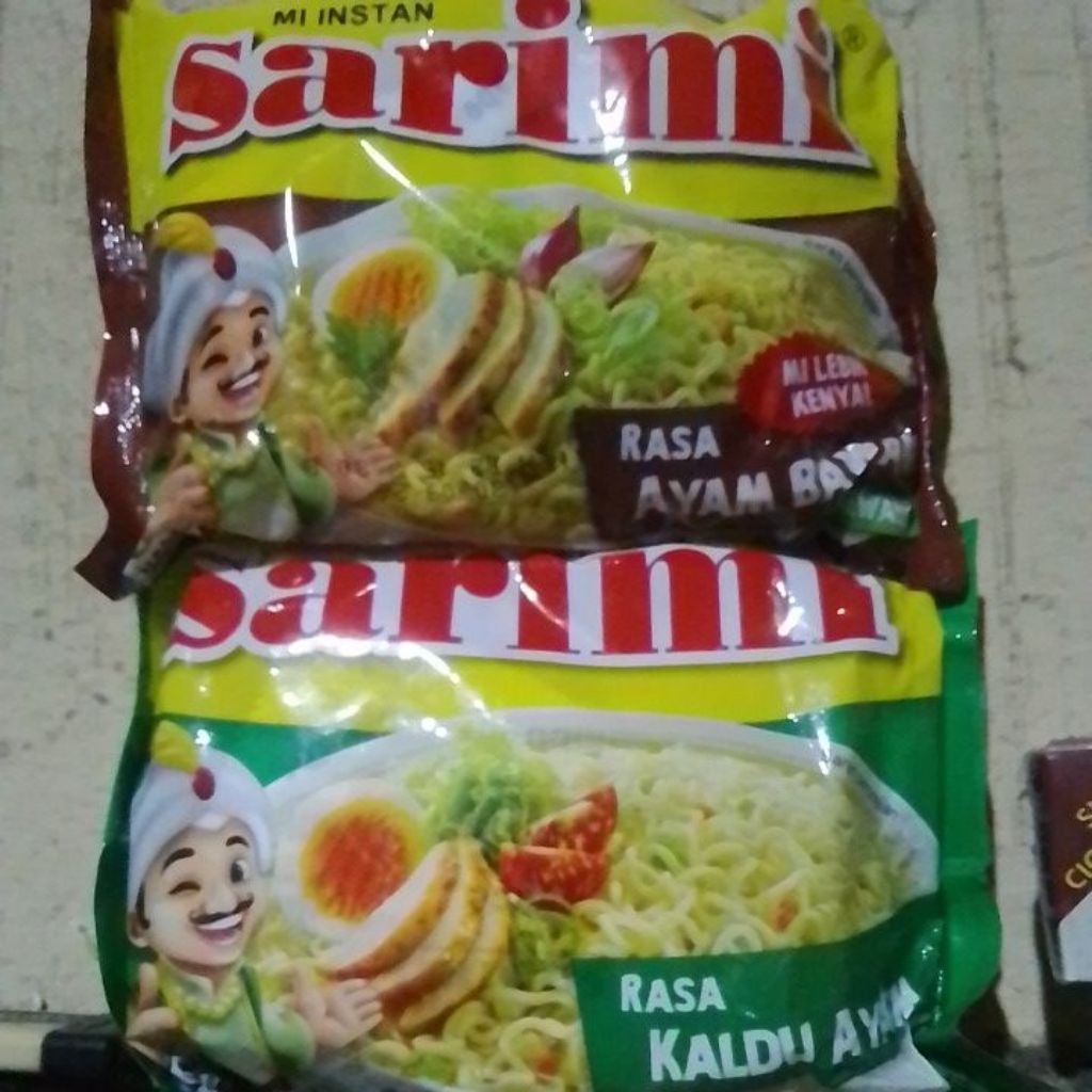 Mi Instan Sarimi Kaldu Ayam / Ayam Bawang
