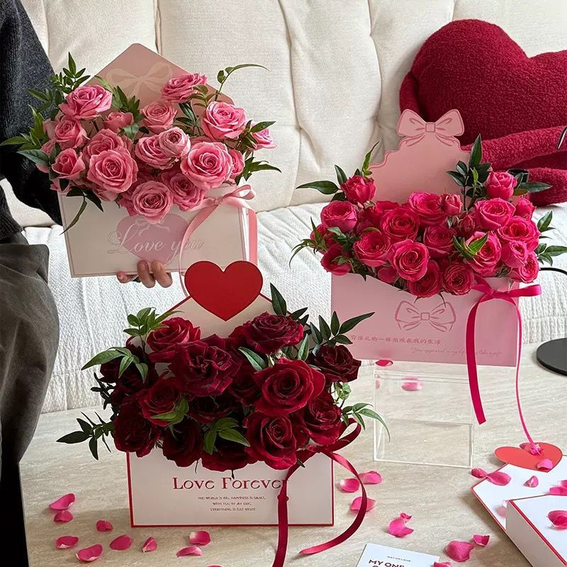 ENVELOPE FLOWER BOX KOTAK BUNGA