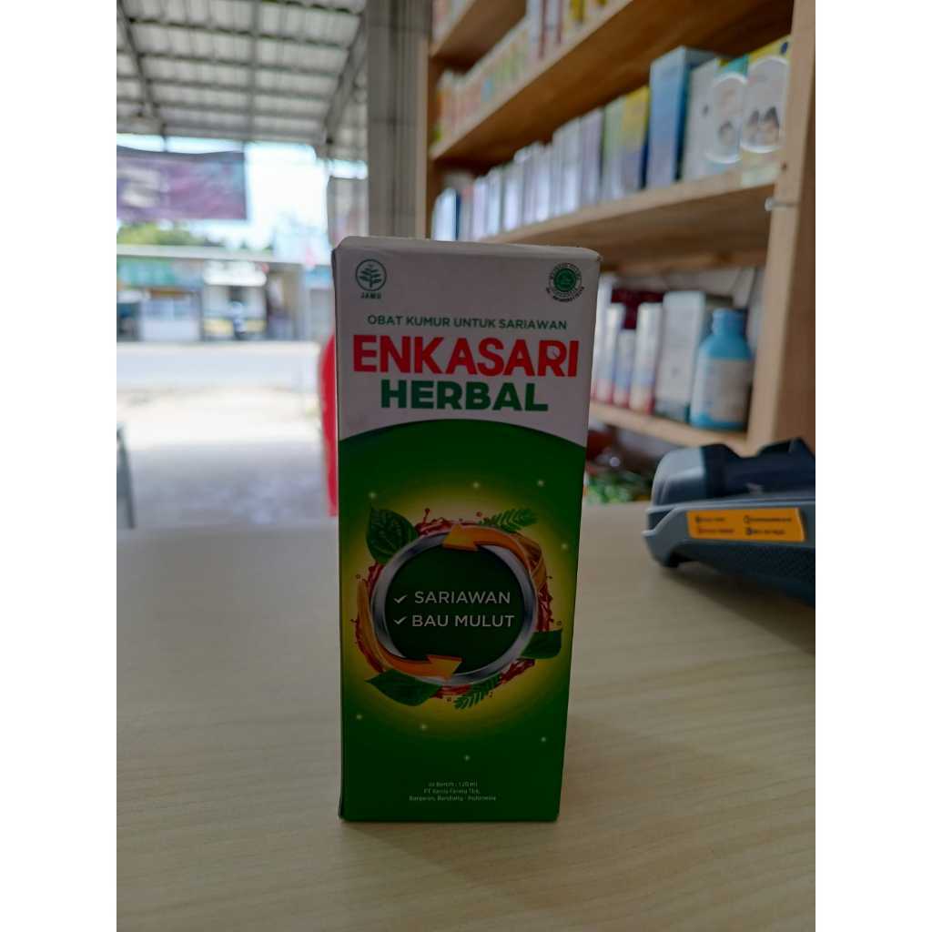 Enkasari Herbal Obat Kumur Sariawan Bau Mulut
