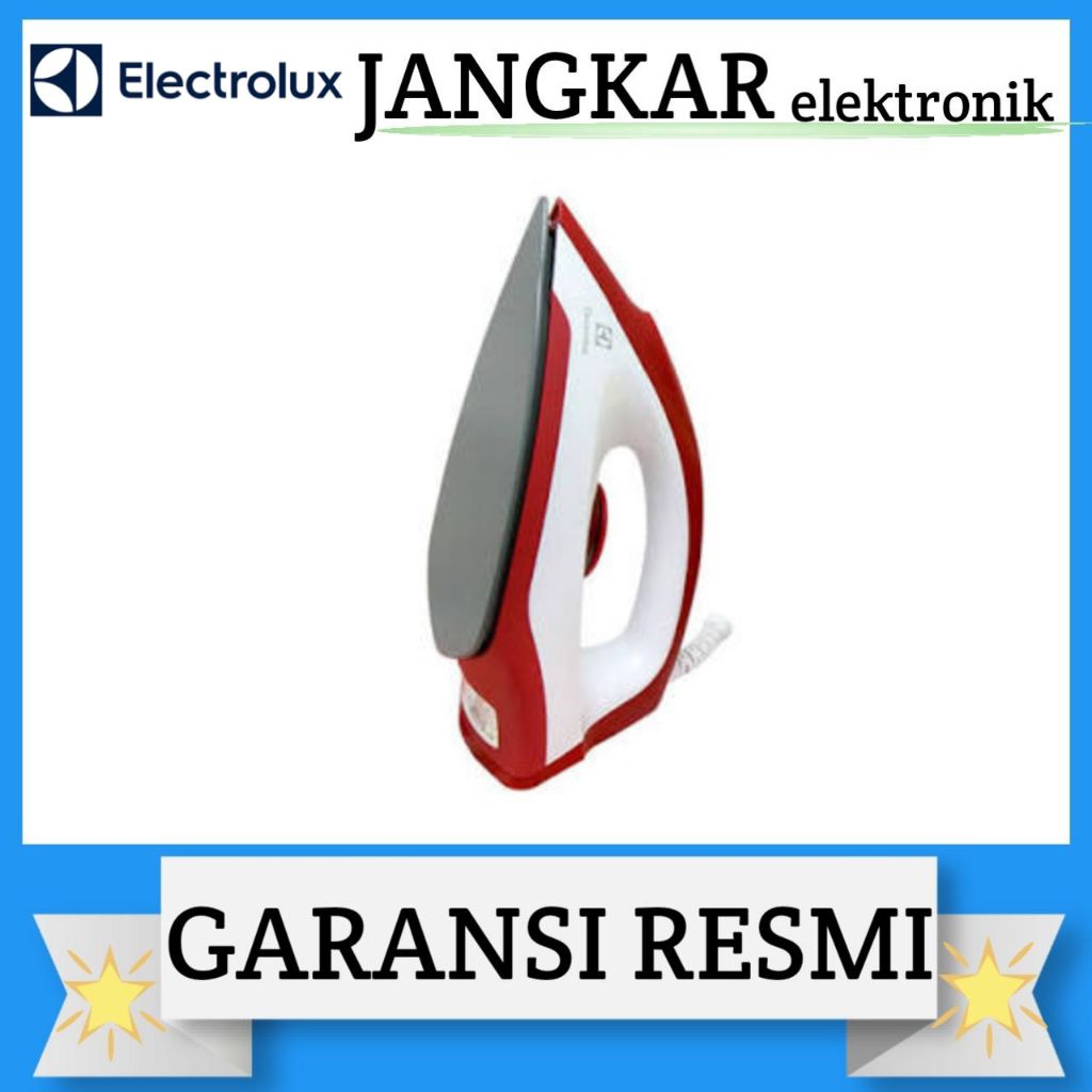 SETRIKA ELECTROLUX ANTI LENGKET EDI-1004/ELECTROLUX SETRIKA ANTI LENGKET EDI-1004 GARANSI RESMI