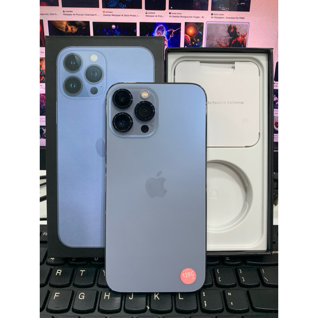 iPhone 13 Pro Max 128GB Seira Blue Ex inter
