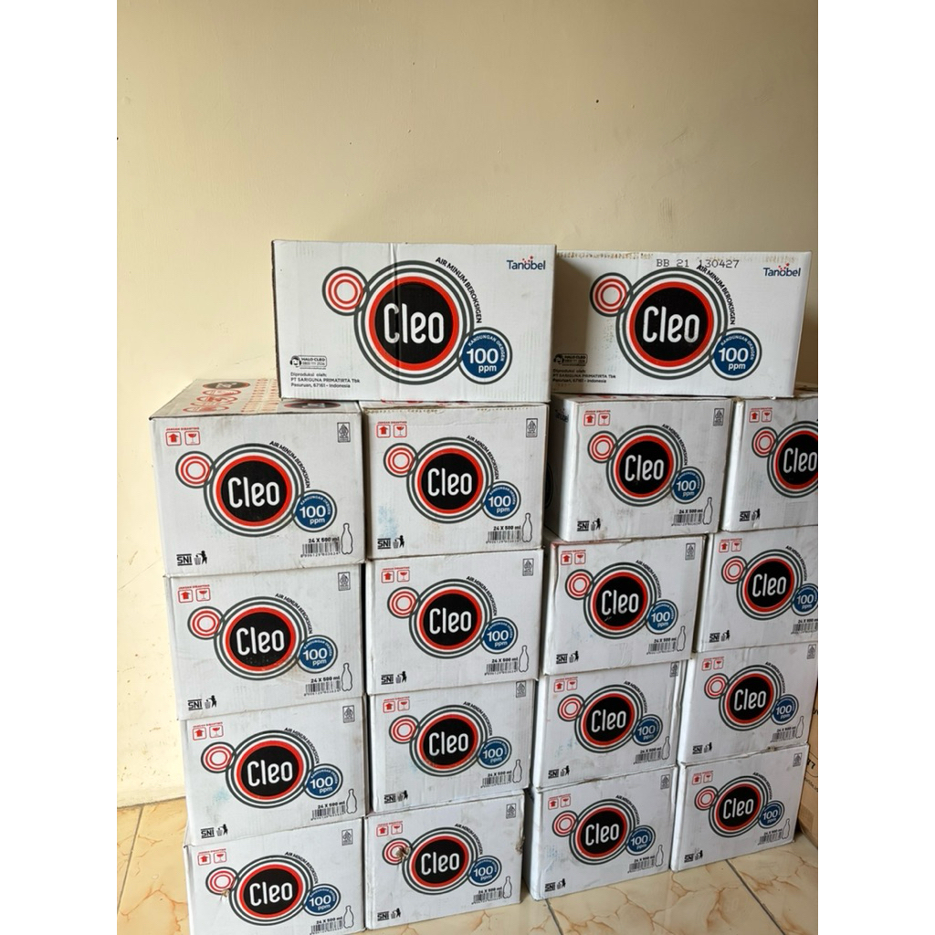 Air Minum BerOksigen/Cleo 100ppm/Promo/Cleo O2/Air minum