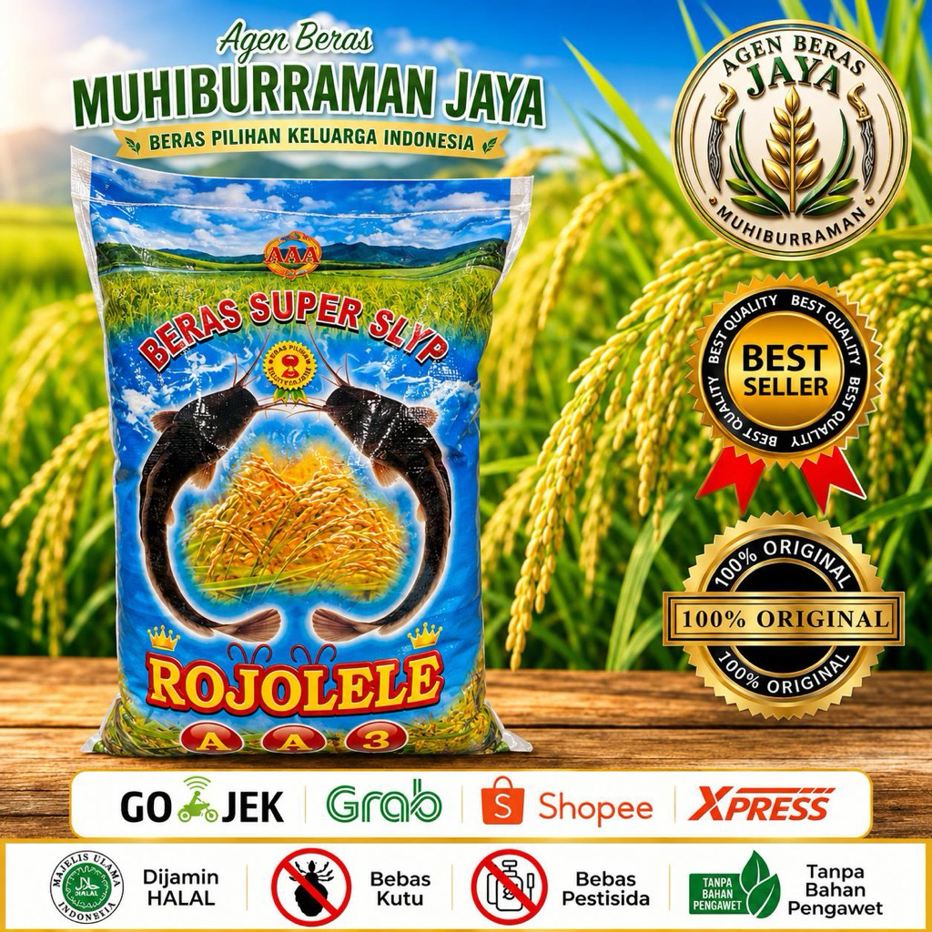 Beras rojo lele 20kg
