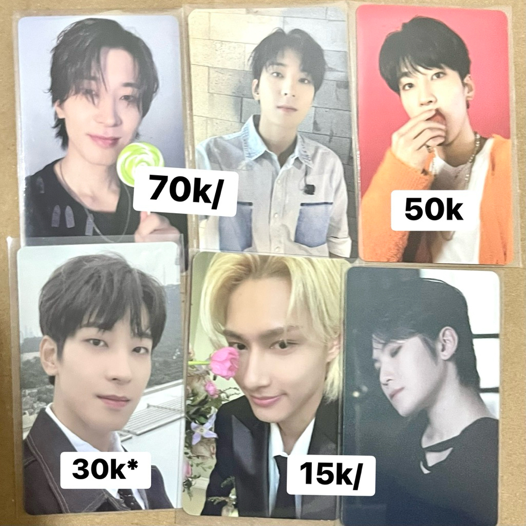 (UPDATE 29/5) OFFICIAL PC baca desc wonwoo handuk pundung wonduk lolopop fml pob stf stf spill the f