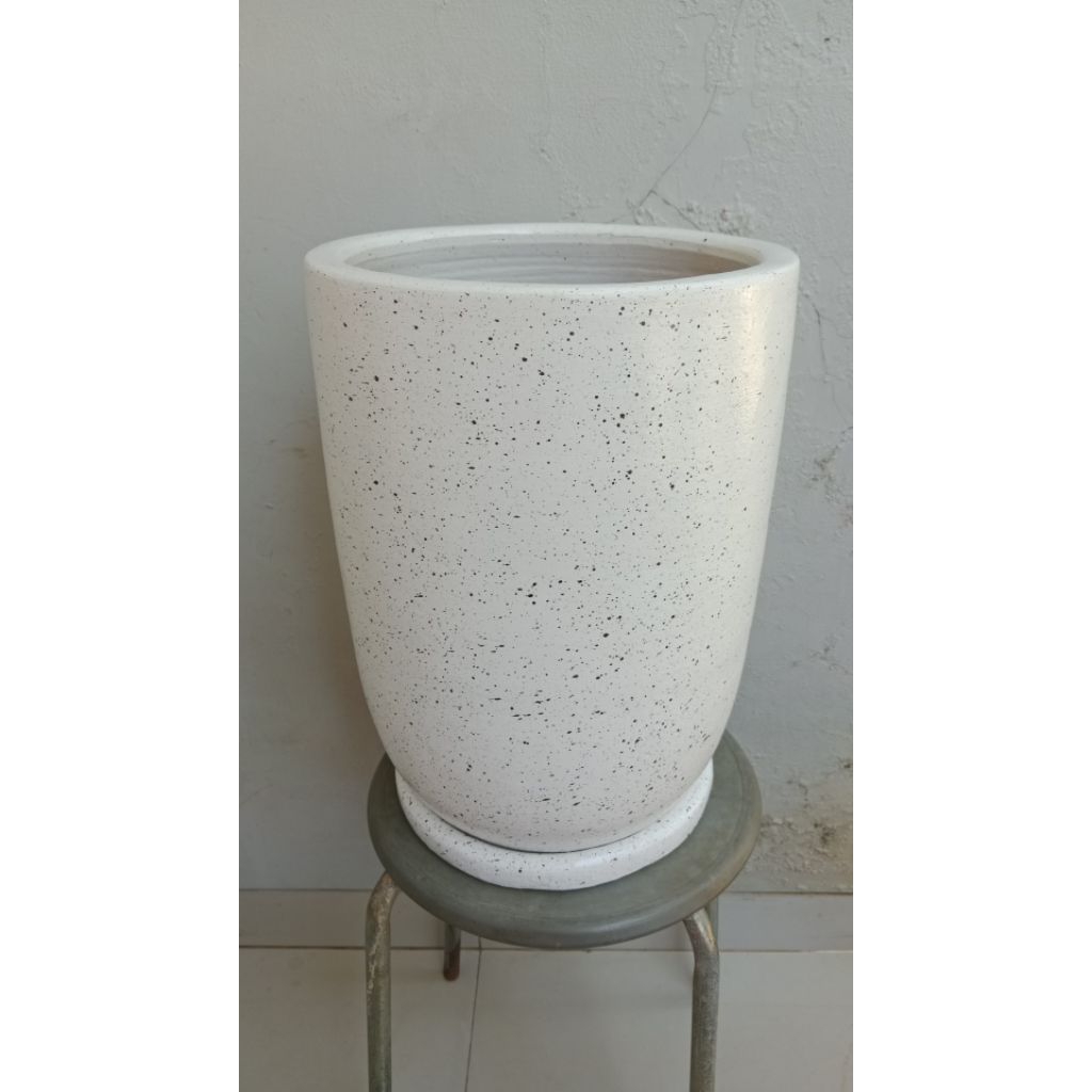 POT GERABAH TABUNG MOTIF TERASO
