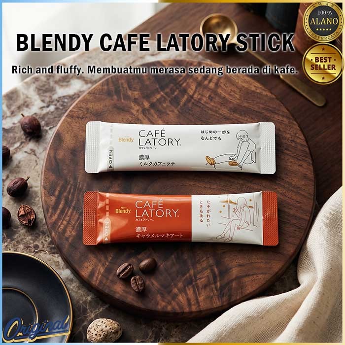 Blendy Cafe Latory Stick Original Kopi Sachet Instan