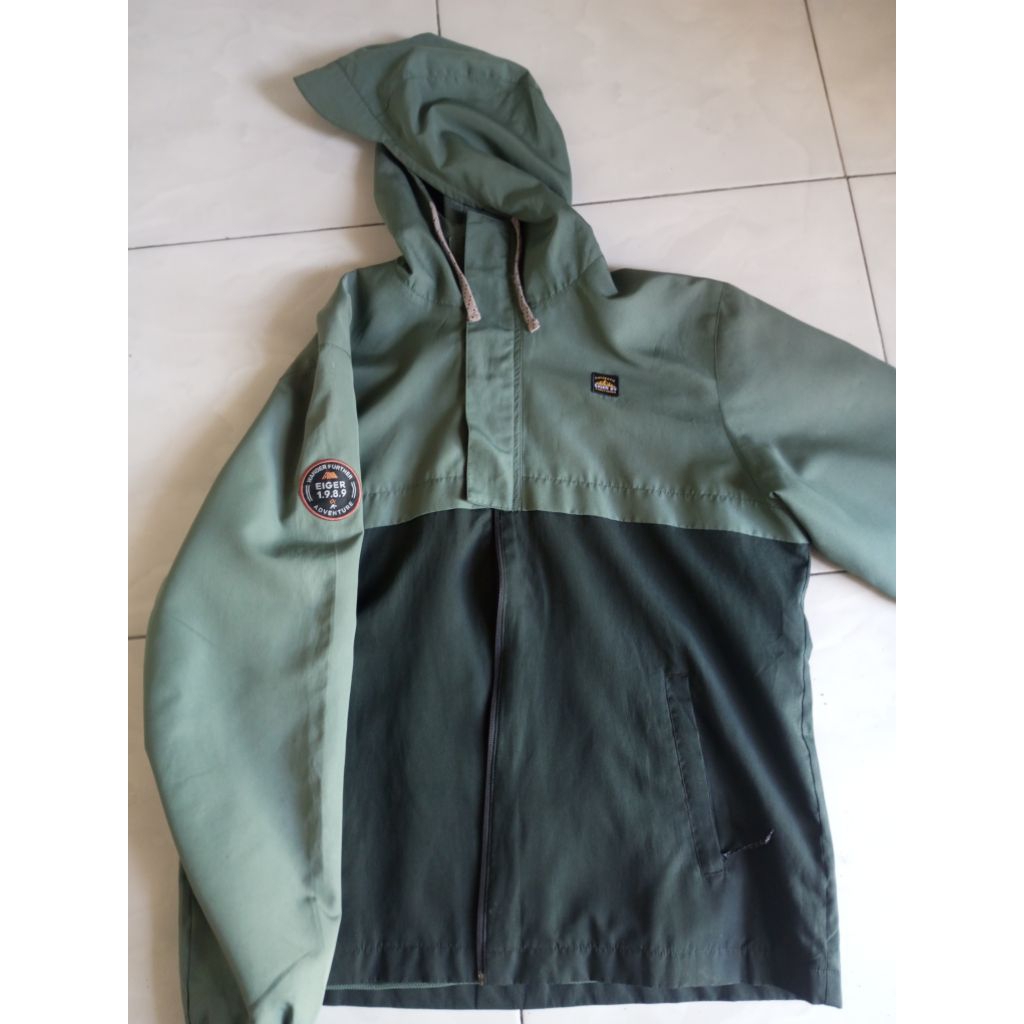 Jaket EIGER PEDRAUH BEKAS ORI uk L