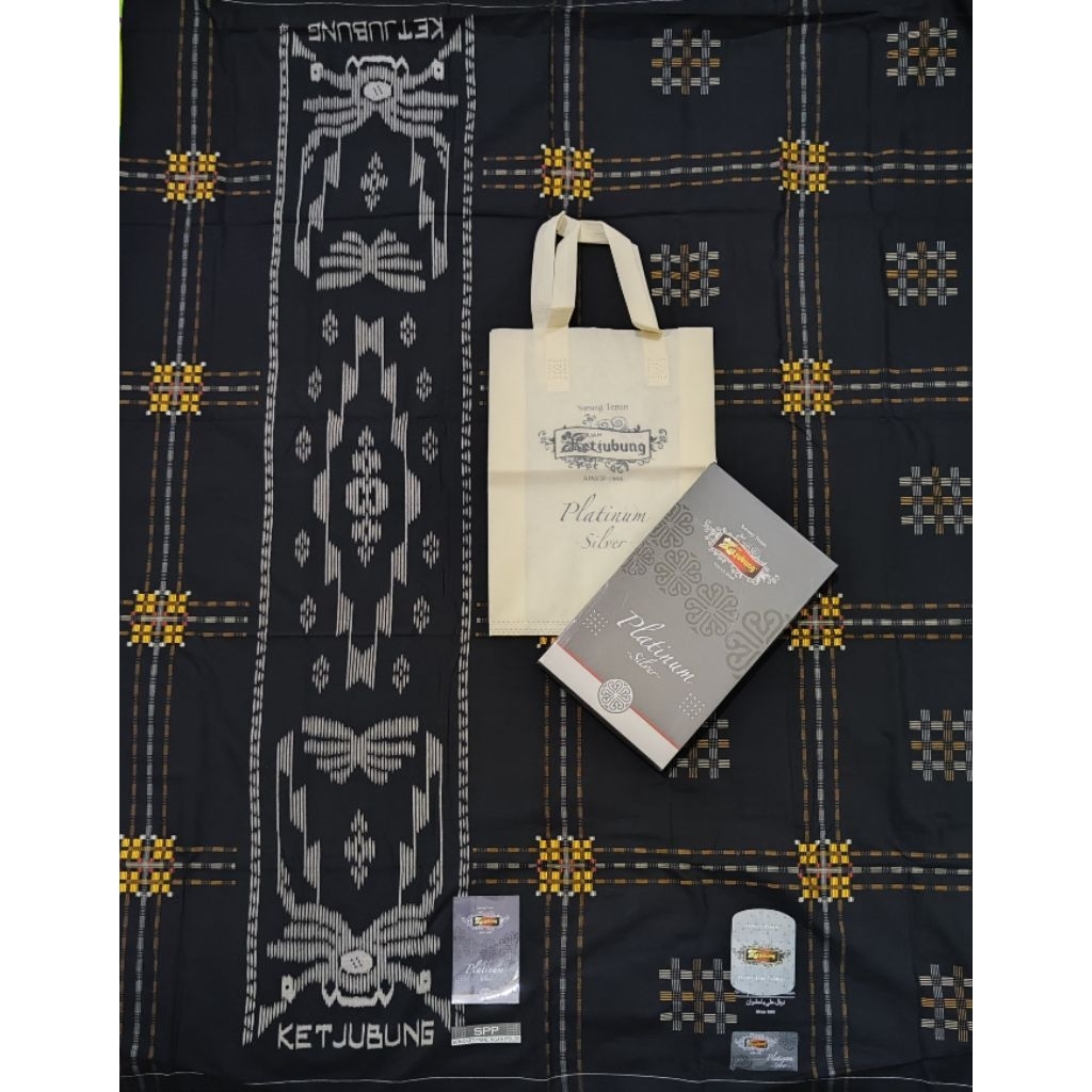 Sarung KETJUBUNG Platinum Silver