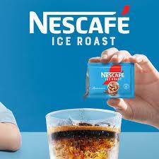 ADAXPRESS | 1 Renteng Nescafe Ice Roast Americano Black Coffee Instan Sachet