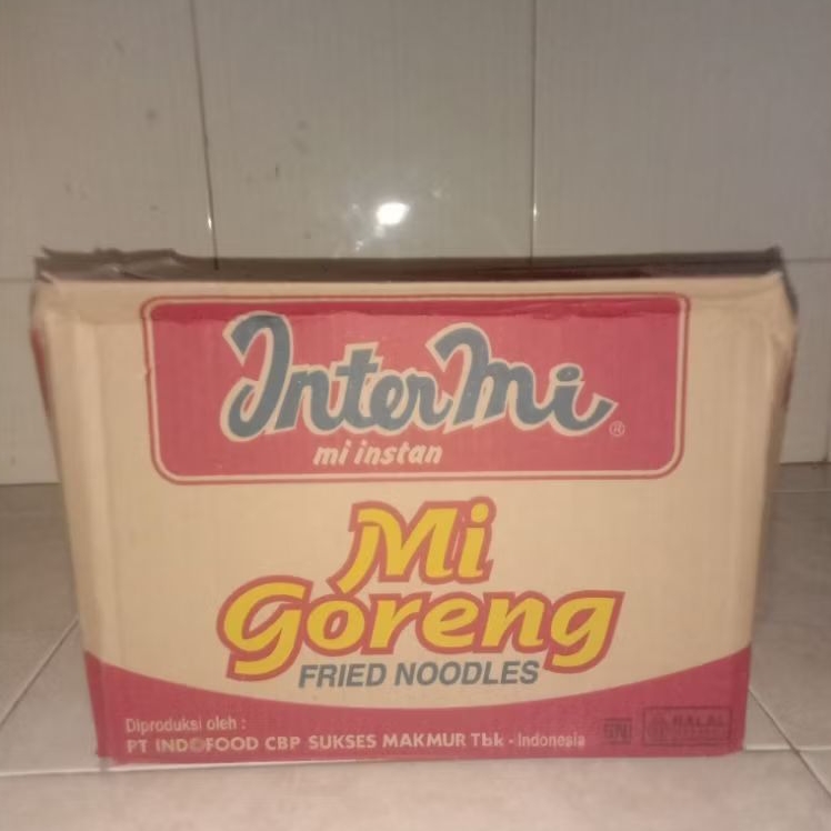 Intermi Mie Goreng 1 Dus, Intermi Mie Goreng Pedas 1 Dus
