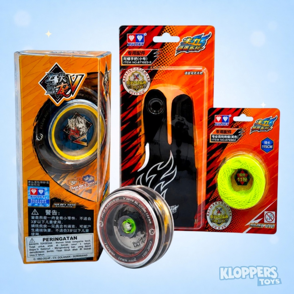 Yo-Yo Blazing Teens Auldey Metal Intermediate Original - Mainan Yoyo Blazing Teen Metal Series