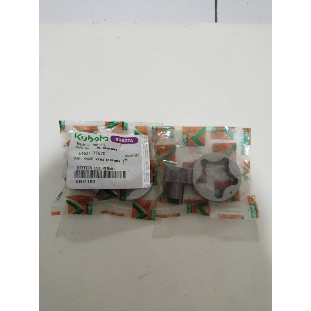 Pompa Oli Rotor Oli Mesin Mesin Kubota KND180