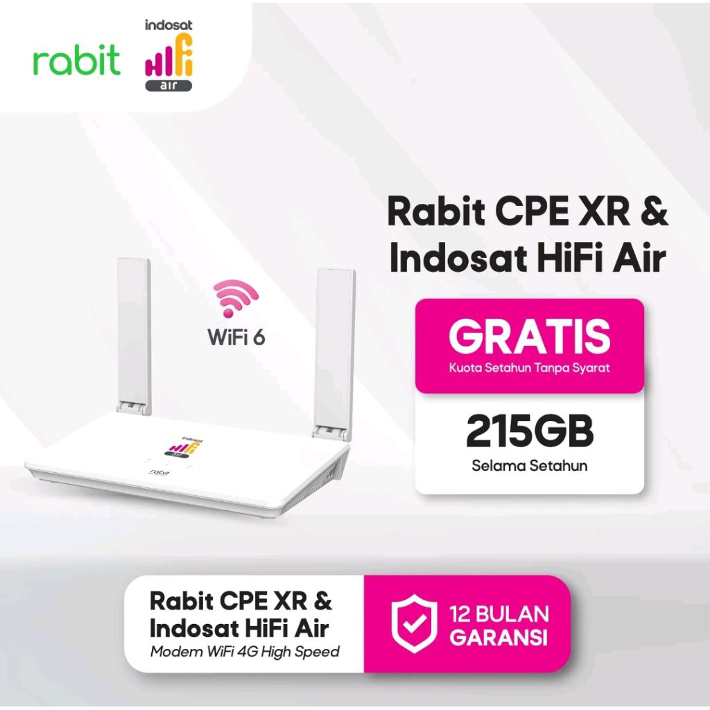 modem HIFI AIR RABIT INDOSAT TRI