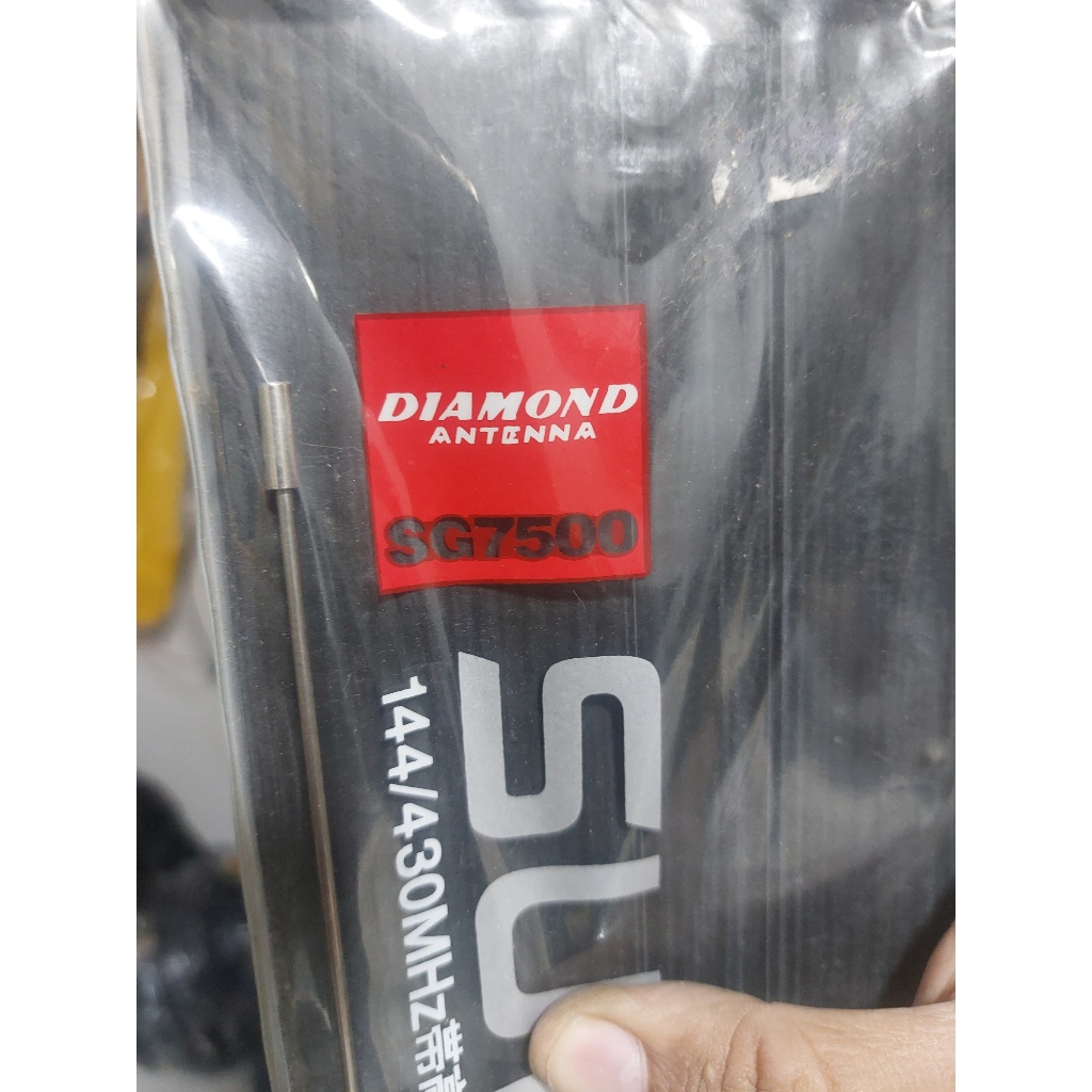 Antena Larsen Diamond Sg7500 Dual Band Antenne Mobil Panjang 106 cm Uhf dan Vhf Diamond Sg 7500 Mant