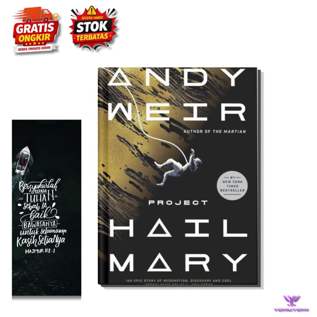 Project Hail Mary (A novel) by Andy Weir (english)