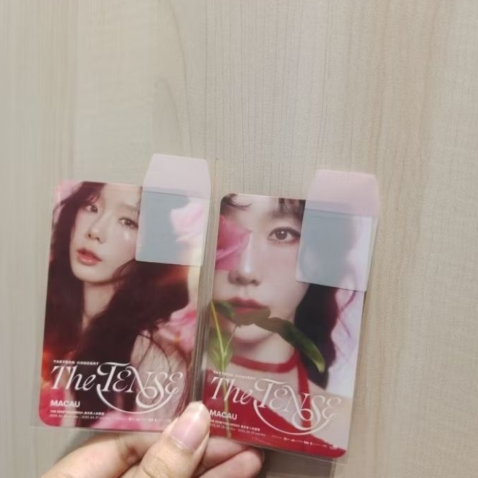 Taeyeon Photocard SNSD Girls Generation Solo Concert The Tense Macau