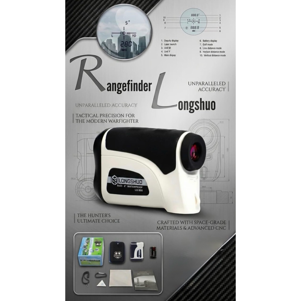 Rangfinder longshuo tipe LS800