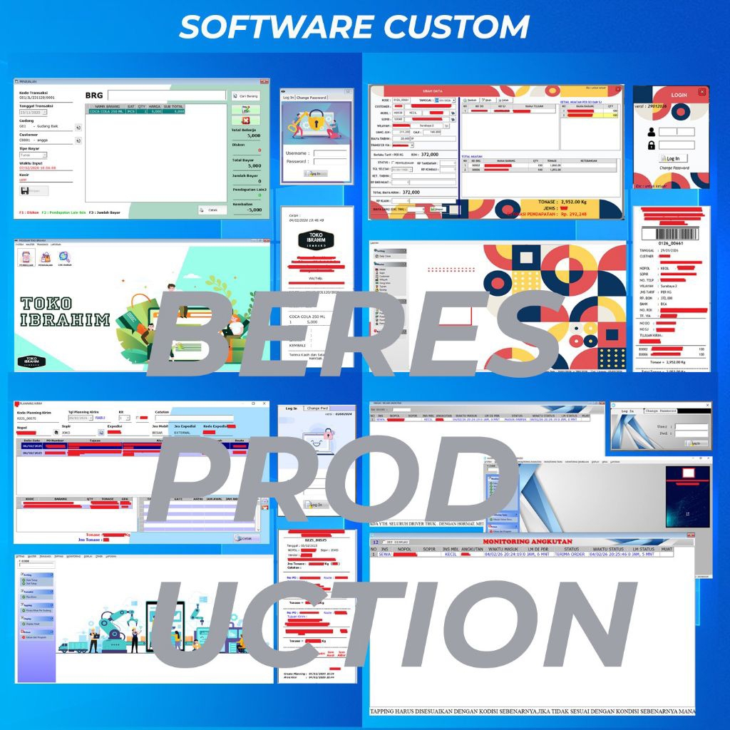 Sofware / Aplikasi Desktop Custom