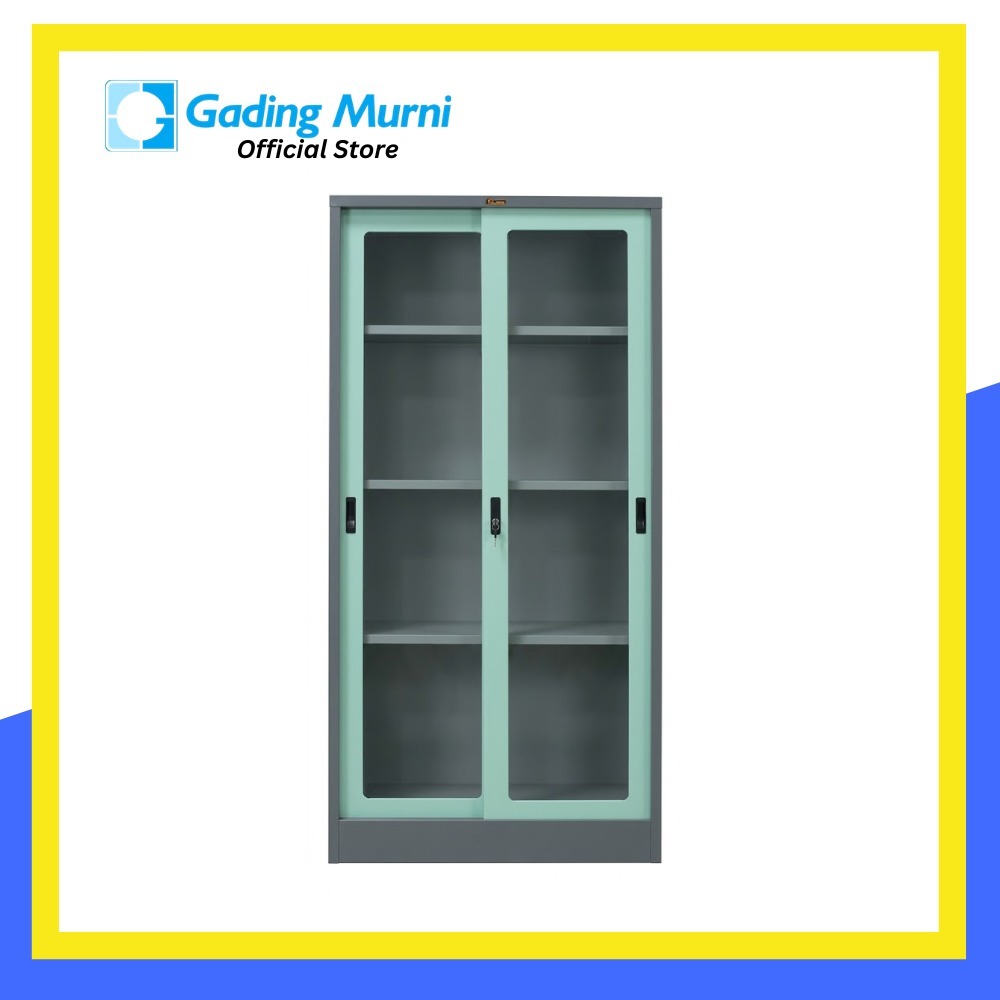 LION ALMARI 33AK PINTU SORONG/SLIDING KACA