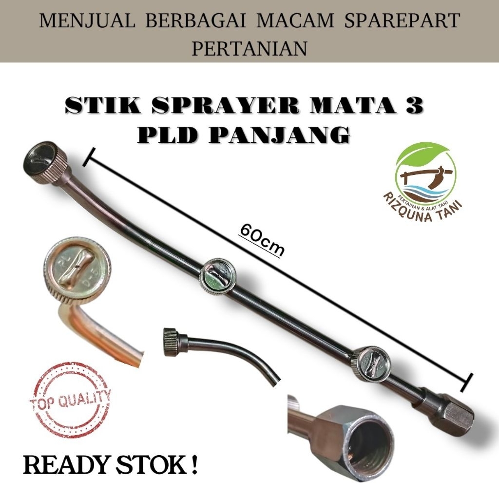 STIK SPRAYER MATA 3 PLD PANJANG
