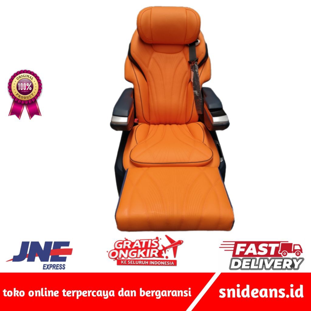 Jok Captain Seat Elektrik Alphard Vellfire Hiace Luxury VIP Seat Nappa Leather Massage Ventilasi Hea