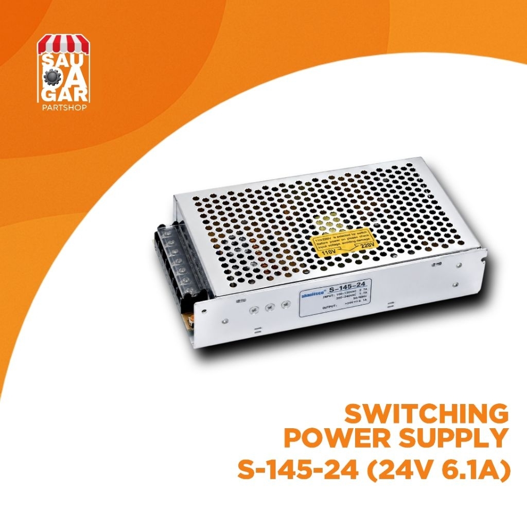Switching Power Supply (SMPS) S-145-24 (24V 6.1A)