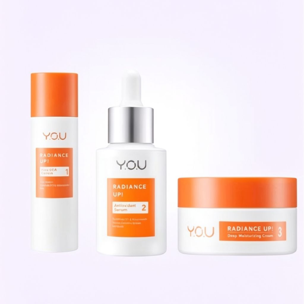 Skincare Series - YOU Radiance Up Skincare Series | Moisturizer | Serum | Cleanser | Essence