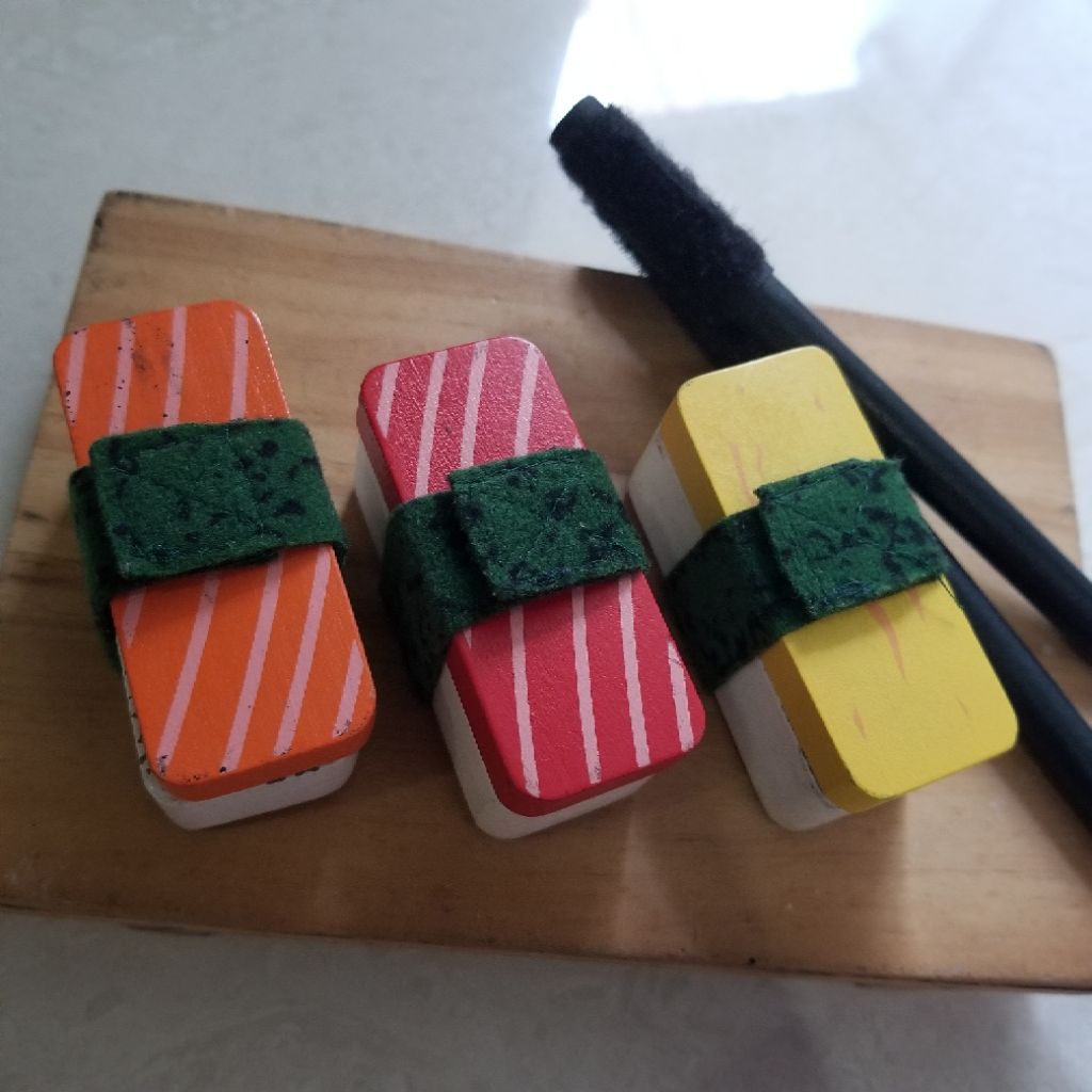 Mainan Makanan Sushi kayu Melissa & dough pl