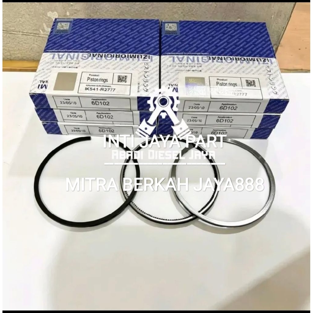 RING PISTON PC200-7 6D102 ORIGINAL IZUMI