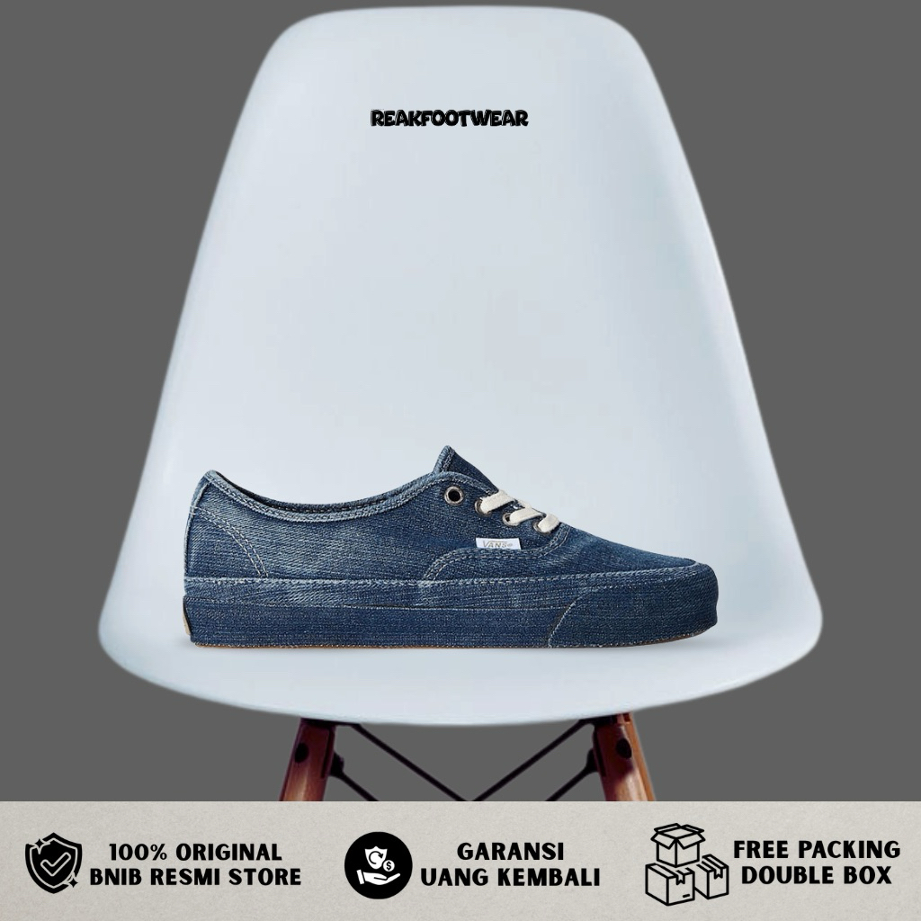 Vans Authentic 44 Lx Denim Blue - VN000DB8IND