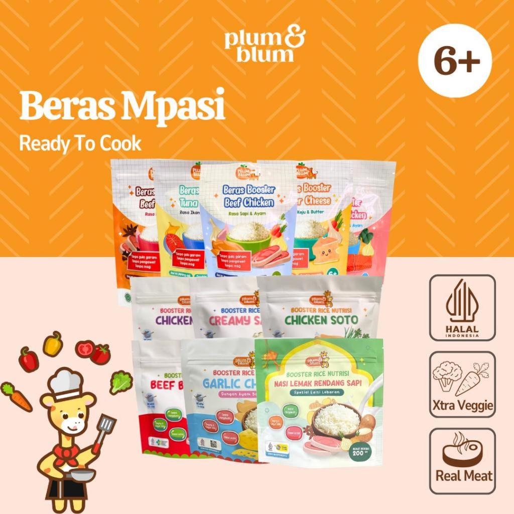 Plum & Blum Beras BB Booster beras Mpasi Anak - Beras Booster MPASI Anak