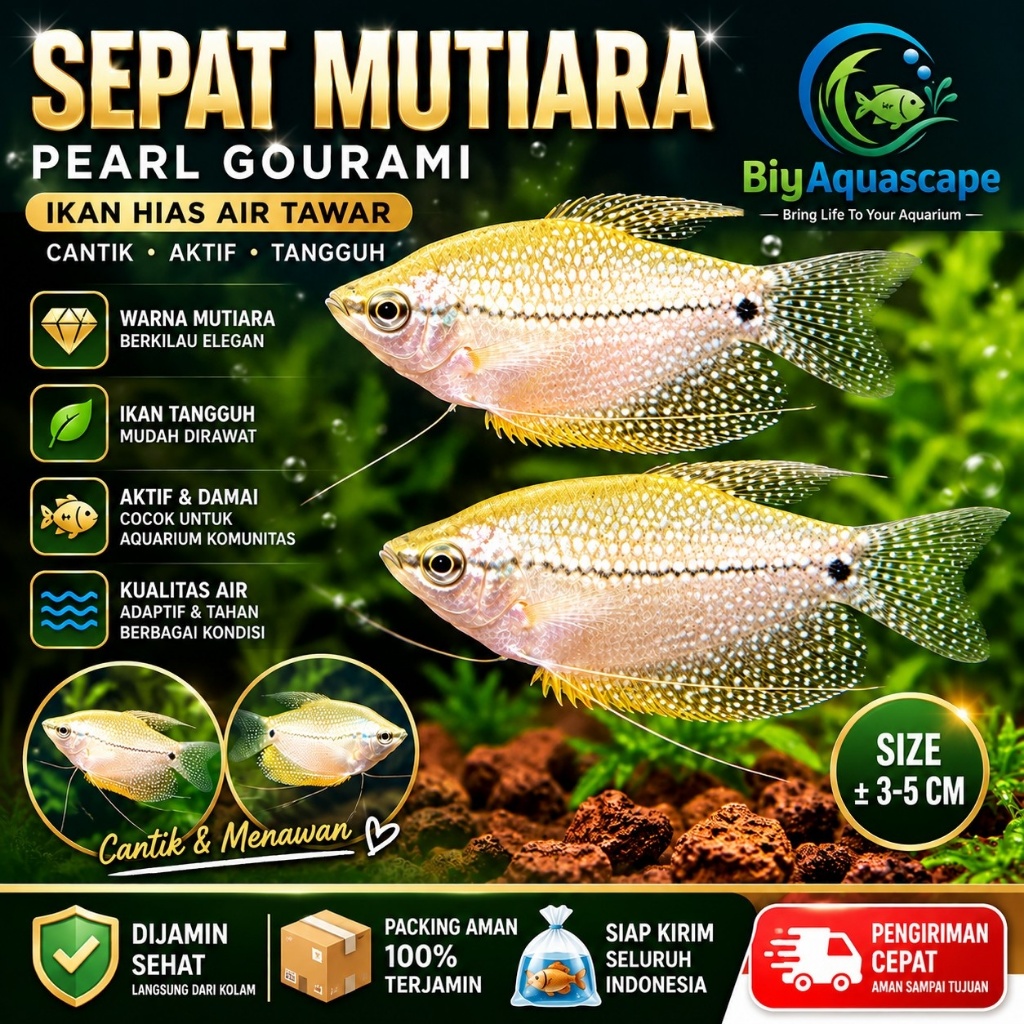 IKAN HIAS SEPAT MUTIARA