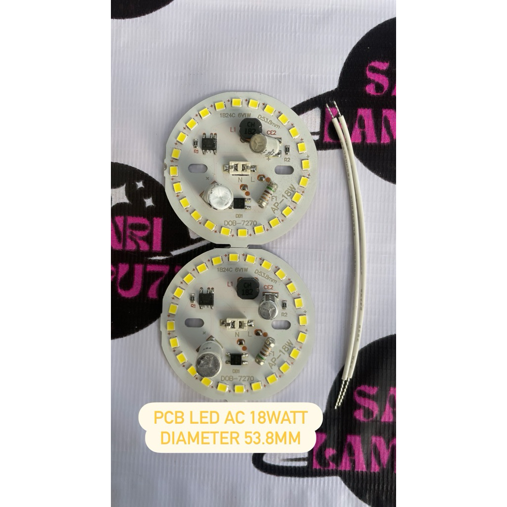 PCB LED AC 18WATT DOB