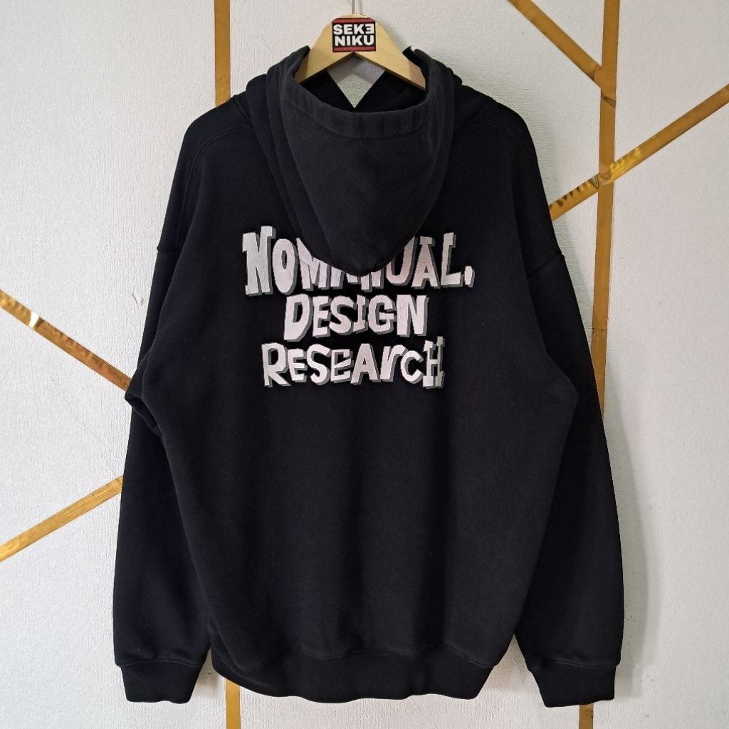 Hoodie NOMANUAL DESIGN RESEARCH Idol KPop Mingyu SEVENTEEN Bahan babyterry tebal berat