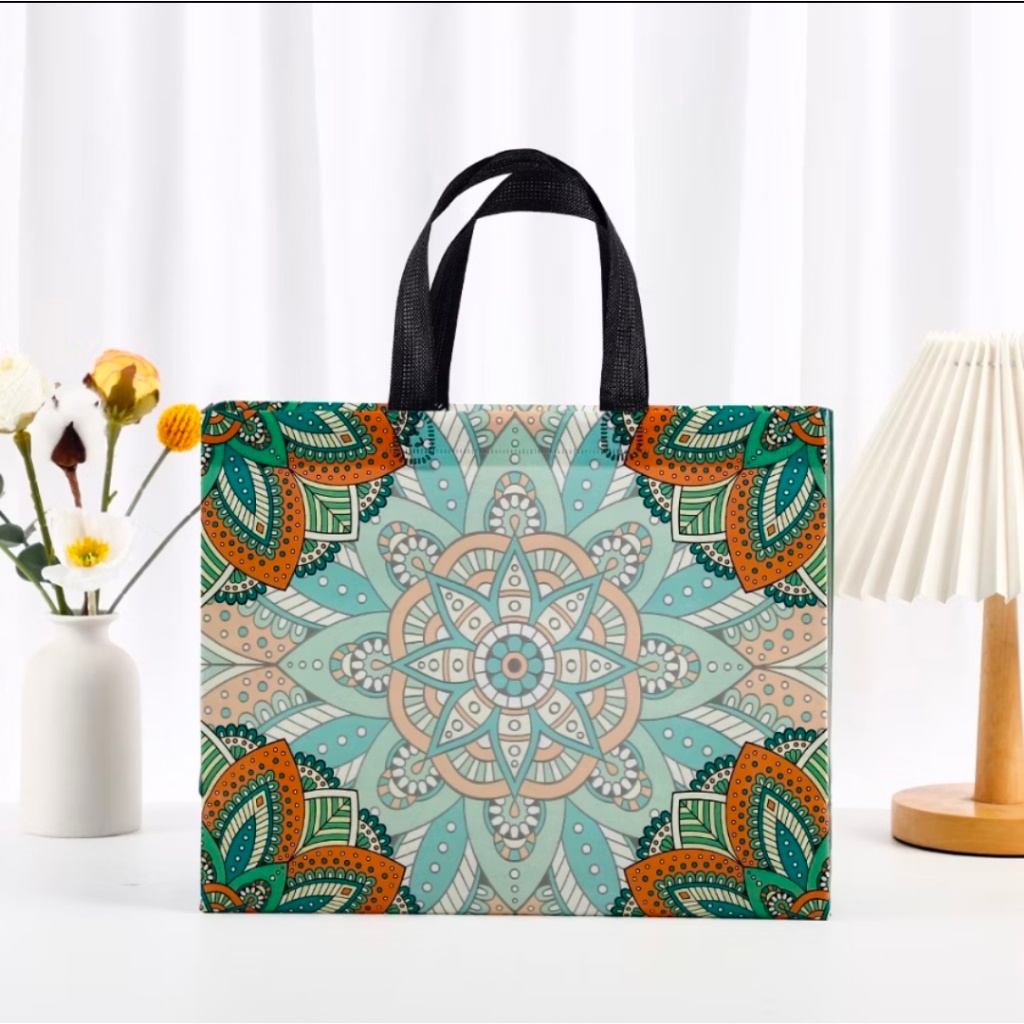 Totebag cantik untuk tempat oleh oleh kerupuk gendar dan sambal pecel, cocok untuk di jadikan buah t