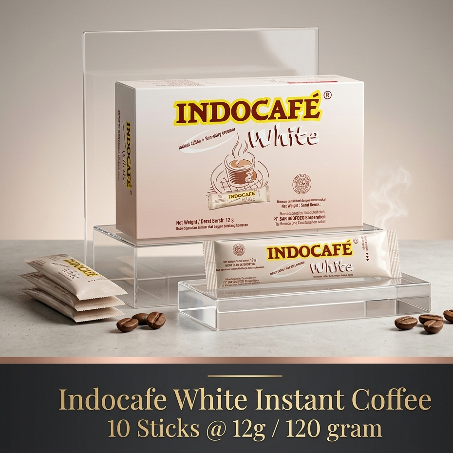 Indocafe White Coffee (10 stick)/ Indocafe White Coffee No Sugar