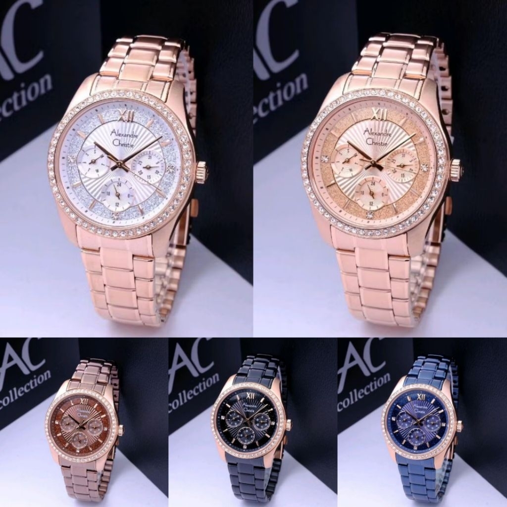 JAM TANGAN WANITA ALEXANDRE CHRISTIE AC2645/AC 2645/AC-2645 ORIGINAL