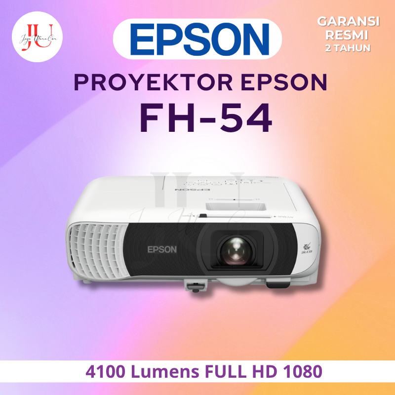 EPSON Projector EB FH54 FH-54 FH52 FH-52 Proyektor WiFi Direct Wireless 3LCD 4000 Lumens