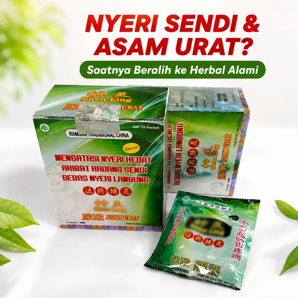 Jamu Kesehatan Seri Shen Ling Special - Herbal Untuk Kenyamanan Sendi Terhindar dari Asam Urat