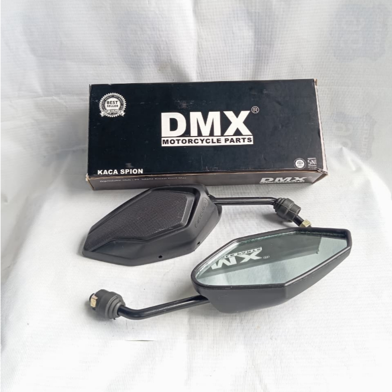 Spion Motor Vario 150 Standar Gagang Hitam Honda Universal DMX 14 CM