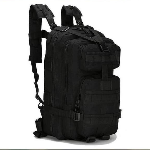 Tas Ransel Tactical 3P 35L Silver Knight Usa Import Original - Hitam