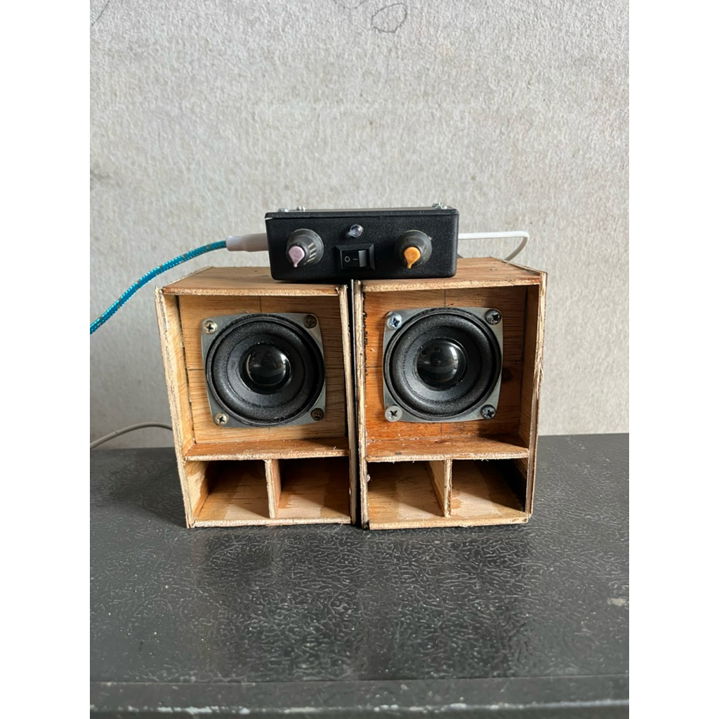 Sound miniatur 2 inch siap bunyi box miniscop 5v usb