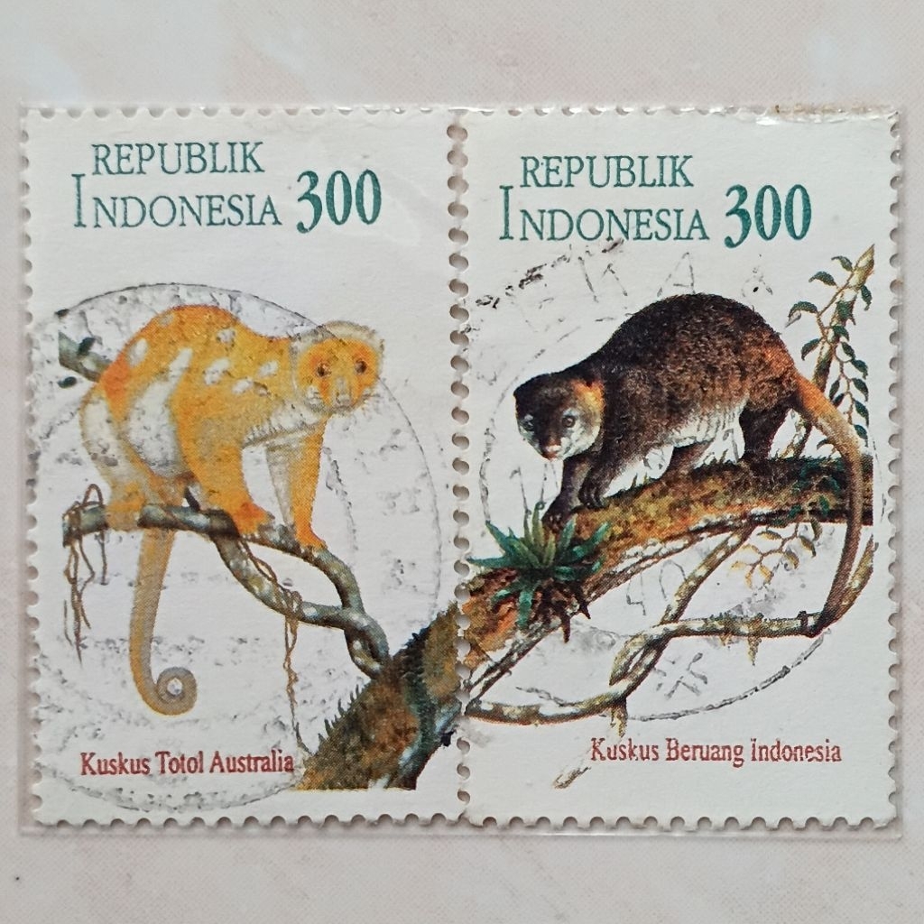 Perangko Jadul Indonesia 1996 Seri Penerbitan Prangko Bersama Indonesia Australia  Set Lengkap - YN3